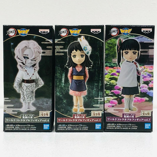 【中古】 鬼滅の刃 フィギュア 累 真菰 栗花落カナヲ WCF 3体セット【フィギュア】【加古川物流】