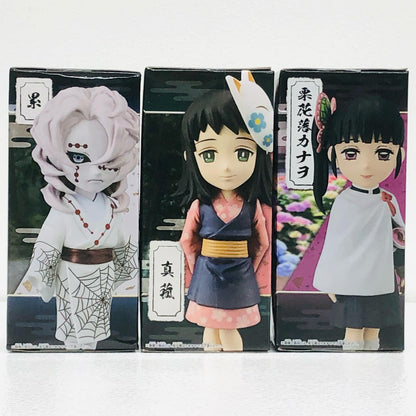 【中古】 鬼滅の刃 フィギュア 累 真菰 栗花落カナヲ WCF 3体セット【フィギュア】【加古川物流】