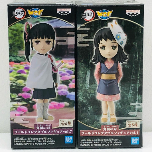 【中古】 鬼滅の刃 フィギュア 栗花落カナヲ 真菰 WCF 2体セット【フィギュア】【加古川物流】