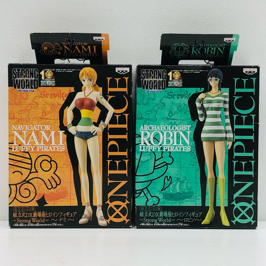 【中古】 ワンピース フィギュア ナミ ロビン 2体セット【フィギュア】【加古川物流】