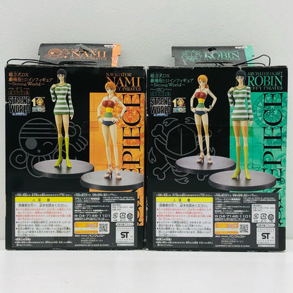 【中古】 ワンピース フィギュア ナミ ロビン 2体セット【フィギュア】【加古川物流】