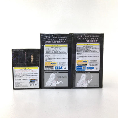 【中古】 アクセルワールド フィギュア 黒雪姫 謎の傍観者 3体セット【フィギュア】【加古川物流】