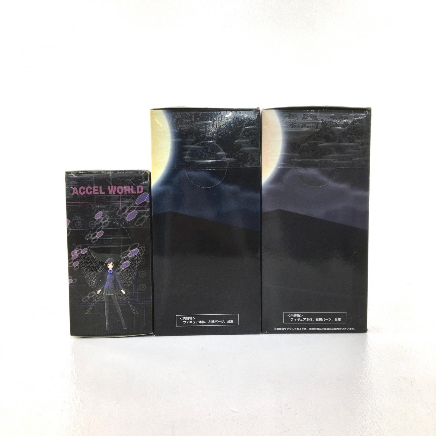 【中古】 アクセルワールド フィギュア 黒雪姫 謎の傍観者 3体セット【フィギュア】【加古川物流】