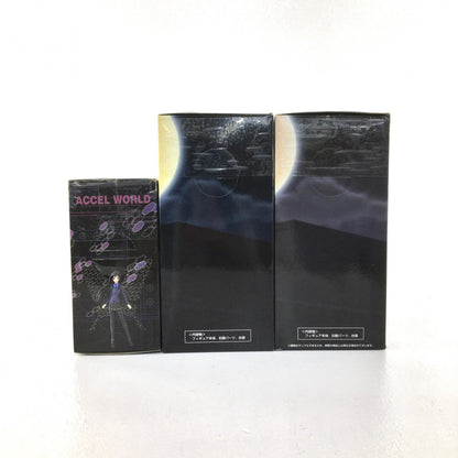 【中古】 アクセルワールド フィギュア 黒雪姫 謎の傍観者 3体セット【フィギュア】【加古川物流】