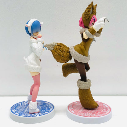 【中古】 フィギュア 「Re：ゼロから始める異世界生活」 レム ラム オオカミと七匹の子ヤギ 2体セット【フィギュア】【加古川物流】