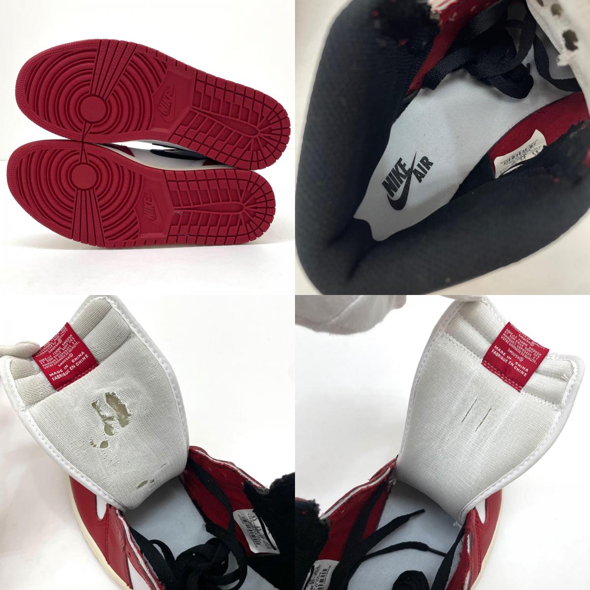 【中古】NIKE | ナイキ Air Jordan 1 Retro High "Chicago" (2015)/エアジョーダン1 レトロ ハイ "シカゴ" (2015) スニーカー 靴　555088-101 レッド×ホワイト×ブラック 27.5cm【尾張小牧店】