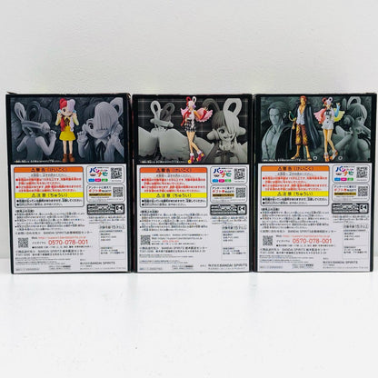 【中古】 フィギュア 「ワンピースFILMRED」ウタ DXF～THEGRANDLINESERIES～ 3体セット【フィギュア】【加古川物流】