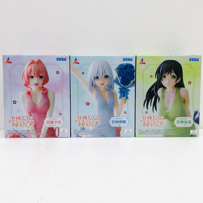 【中古】 フィギュア 「甘神さんちの縁結び」甘神夜重/甘神朝姫/甘神夕奈 ルミナスタ 3体セット【フィギュア】【加古川物流】