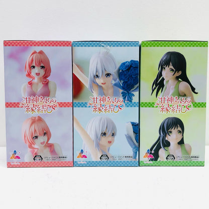 【中古】 フィギュア 「甘神さんちの縁結び」甘神夜重/甘神朝姫/甘神夕奈 ルミナスタ 3体セット【フィギュア】【加古川物流】