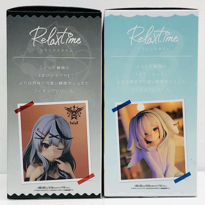 【中古】 「ホロライブ」 フィギュア 沙花叉クロヱ 天音かなた リラックスタイム ２体セット【フィギュア】【加古川物流】