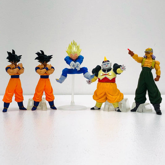 【中古】 DGドラゴンボール改02 フィギュア 孫悟空 ベジータ 人造人間13号 19号 ５体【フィギュア】【加古川物流】