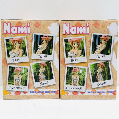 【中古】 「ワンピース」 フィギュア ナミ ロビン 「DXGIRLSSNAPCOLLECTION3」 2体【フィギュア】【加古川物流】