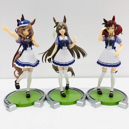 【中古】 ウマ娘 プリティーダービー フィギュア ダイタクヘリオス ほか 9体【フィギュア】【加古川物流】