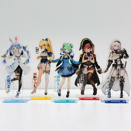 【中古】 ホロライブ3期生 その他ホビー バーチャルYouTuber アクリルスタンド ５点【加古川物流】