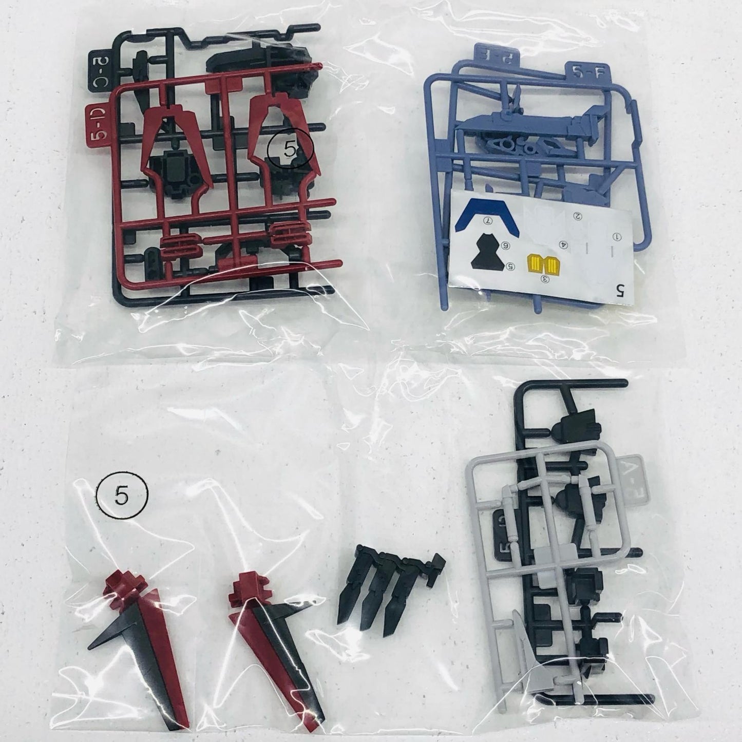 【中古】 MOBILITY JOINT GUNDAM VOL.6 プラモデル 01.ストライクガンダム05.EXパーツ 2点【加古川物流】