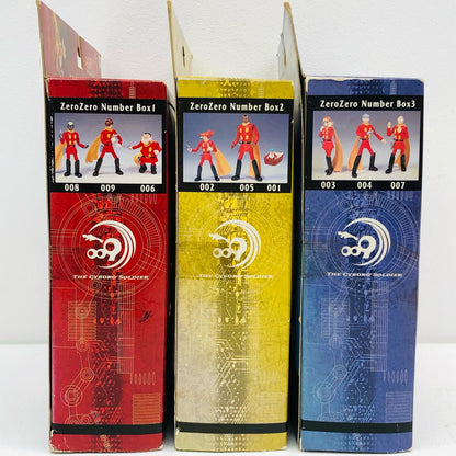 【中古】 「サイボーグ009」 フィギュア 00ナンバーボックス1.2.3 3点セット【フィギュア】【加古川物流】