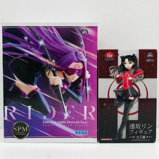 【中古】 「Fate」 フィギュア ライダー/遠坂リン stay night Heaven's Feel /SPM 2体【フィギュア】【加古川物流】