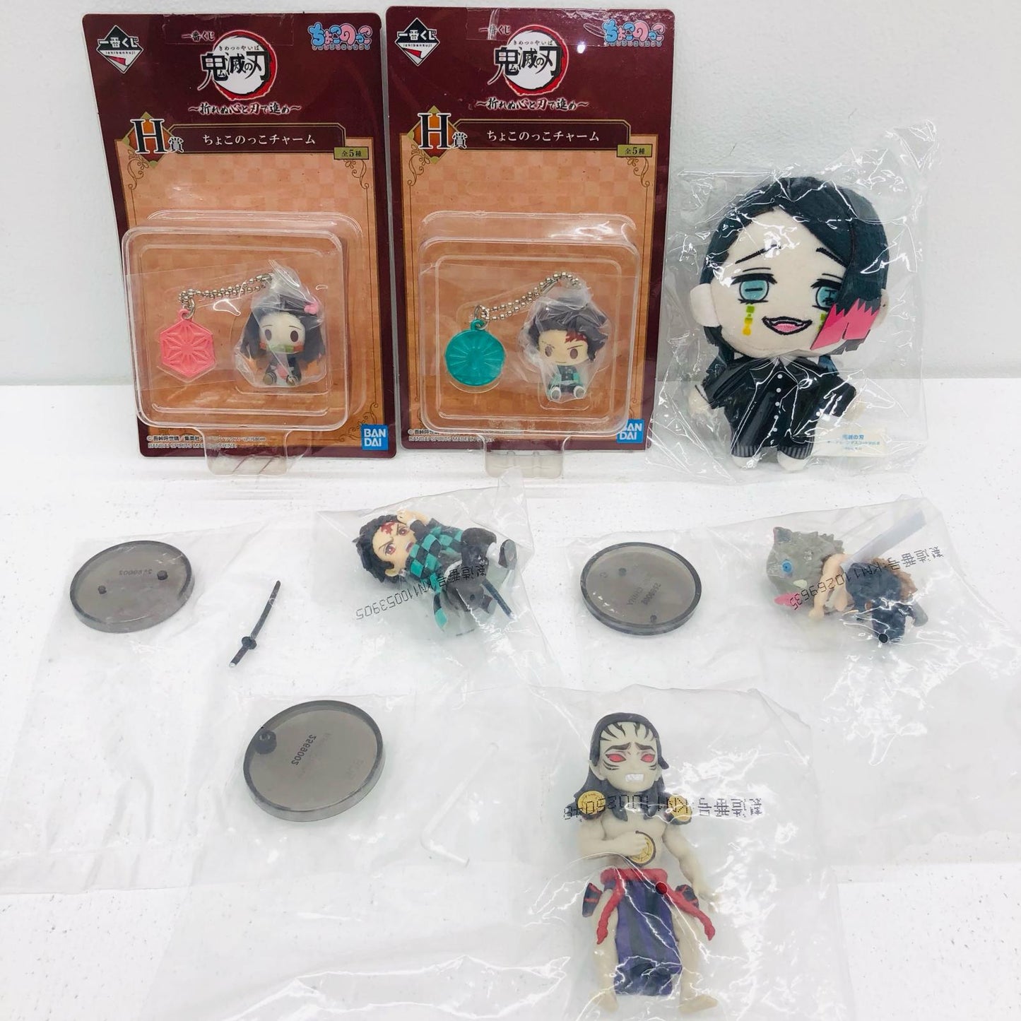 【中古】 鬼滅の刃 フィギュア 竈門炭治郎 煉獄杏寿郎 ほか WCF/一番くじ/まとめ 17点【フィギュア】【加古川物流】