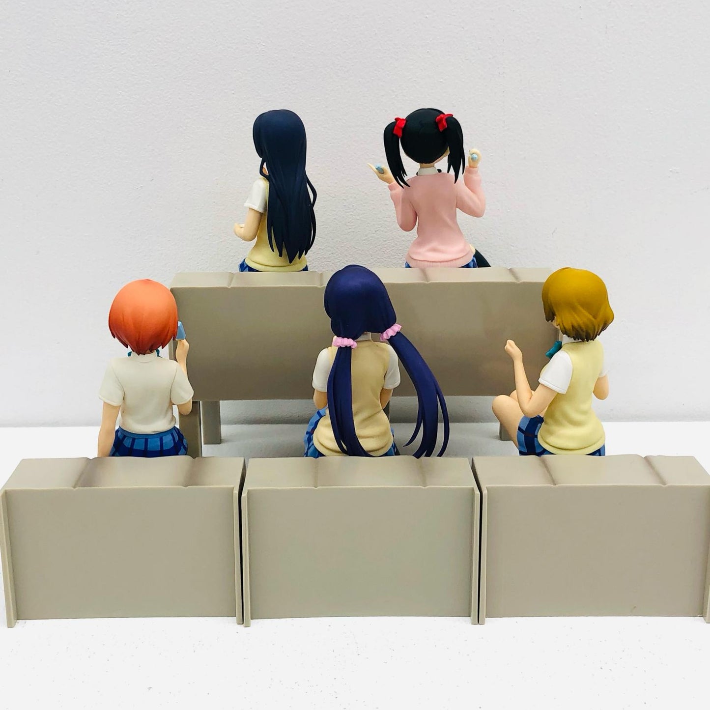 【中古】 「ラブライブ!」 フィギュア 星空凛 園田海未 東條希 矢澤にこ 小泉花陽 ～放課後のひととき～ 5体【フィギュア】【加古川物流】