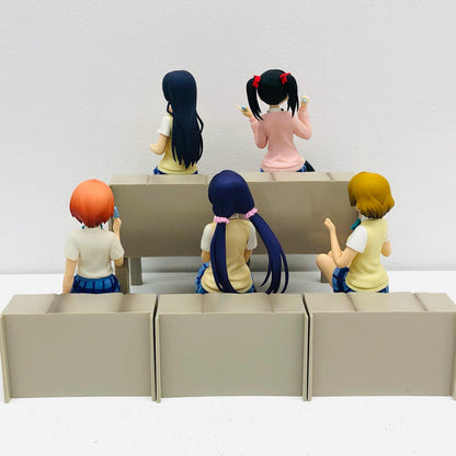【中古】 「ラブライブ!」 フィギュア 星空凛 園田海未 東條希 矢澤にこ 小泉花陽 ～放課後のひととき～ 5体【フィギュア】【加古川物流】