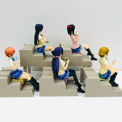 【中古】 「ラブライブ!」 フィギュア 星空凛 園田海未 東條希 矢澤にこ 小泉花陽 ～放課後のひととき～ 5体【フィギュア】【加古川物流】