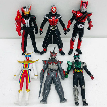 【中古】 仮面ライダー ソフビ まとめ フィギュア ブラックサン ジョーカー ほか 17体セット【フィギュア】【加古川物流】