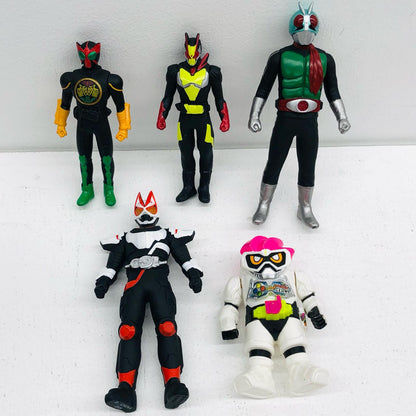 【中古】 仮面ライダー ソフビ まとめ フィギュア ブラックサン ジョーカー ほか 17体セット【フィギュア】【加古川物流】