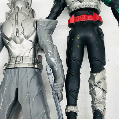 【中古】 仮面ライダー ソフビ まとめ フィギュア ブラックサン ジョーカー ほか 17体セット【フィギュア】【加古川物流】