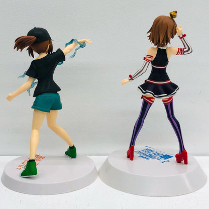 【中古】 「とある科学の超電磁砲」「とある魔術の禁書目録」 フィギュア 御坂美琴 2体セット【フィギュア】【加古川物流】