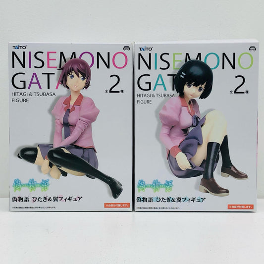 【中古】 '全2種セット「偽物語」ひたぎ＆翼フィギュア'【フィギュア】【加古川物流】