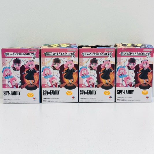 【中古】 「SPY×FAMILY」 フィギュア アーニャ 箱入り 4体セット【フィギュア】【加古川物流】