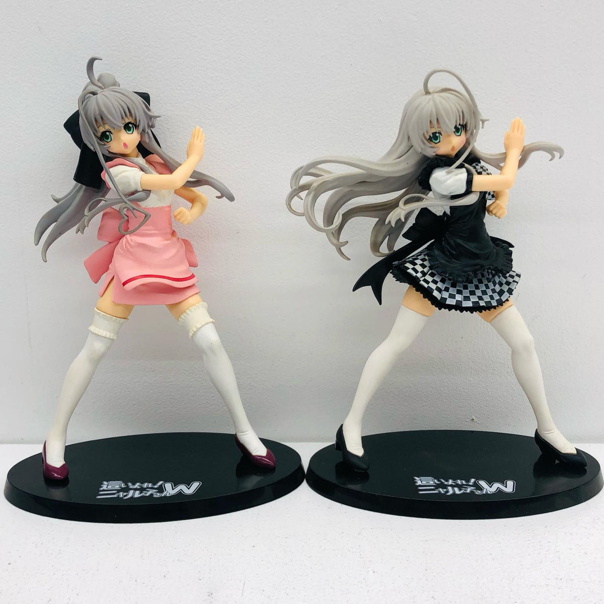フィギュア ニャル子プレミアム 私服 ピンクメイド ニャル子 2体セット プレミアムフイギュア【フィギュア】【加古川物流】