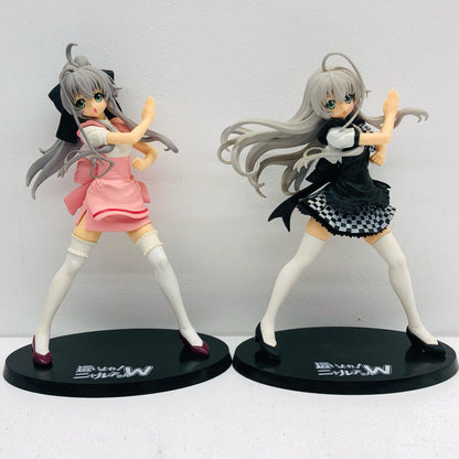 フィギュア ニャル子プレミアム 私服 ピンクメイド ニャル子 2体セット プレミアムフイギュア【フィギュア】【加古川物流】