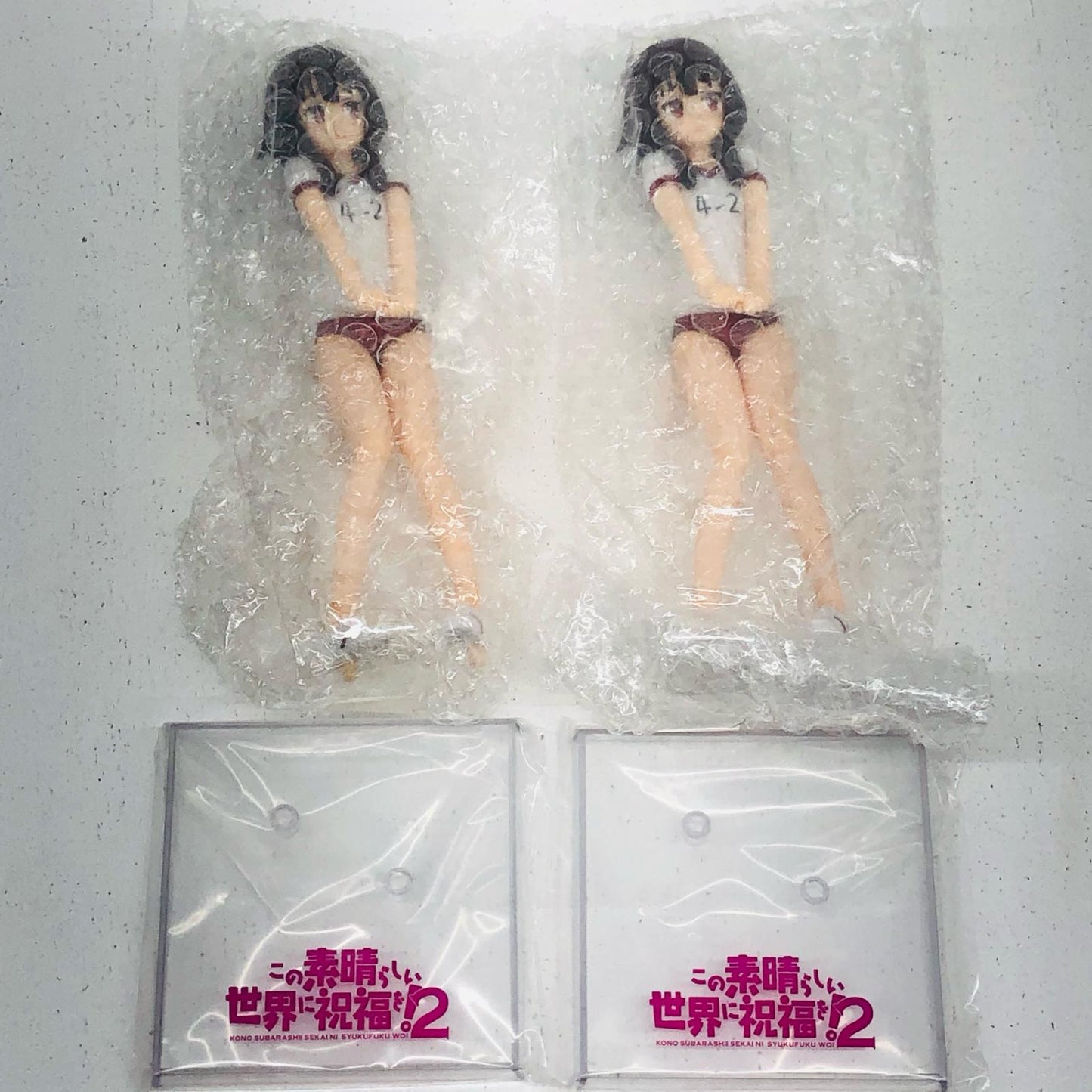 【中古】 めぐみん体操服Ver.リミテッドプレミアムフィギュア「この素晴らしい世界に祝福を!2」2体【フィギュア】【加古川物流】