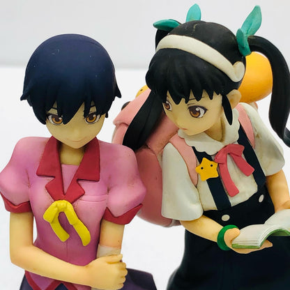 【中古】 物語シリーズ DXF フィギュア 八九寺真宵　神原駿河 西尾維新アニメプロジェクト 2体セット【フィギュア】【加古川物流】