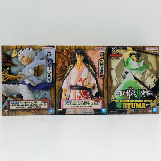 【中古】 「ワンピース」 フィギュア ルフィ モモの助 リョーマ DXF～THEGRANDLINESERIES 3体セット【フィギュア】【加古川物流】