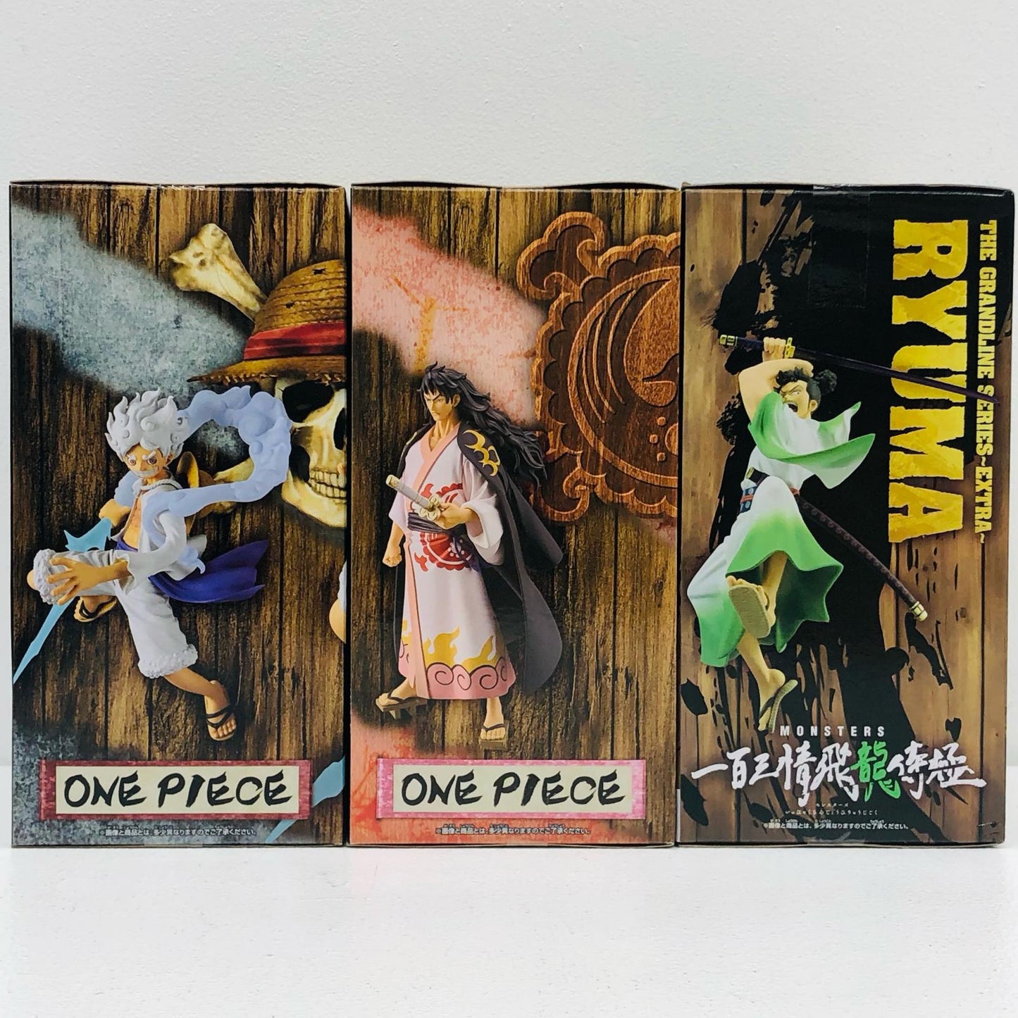 【中古】 「ワンピース」 フィギュア ルフィ モモの助 リョーマ DXF～THEGRANDLINESERIES 3体セット【フィギュア】【加古川物流】