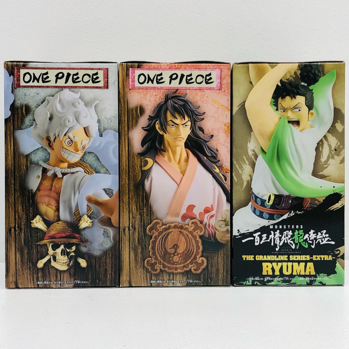 【中古】 「ワンピース」 フィギュア ルフィ モモの助 リョーマ DXF～THEGRANDLINESERIES 3体セット【フィギュア】【加古川物流】