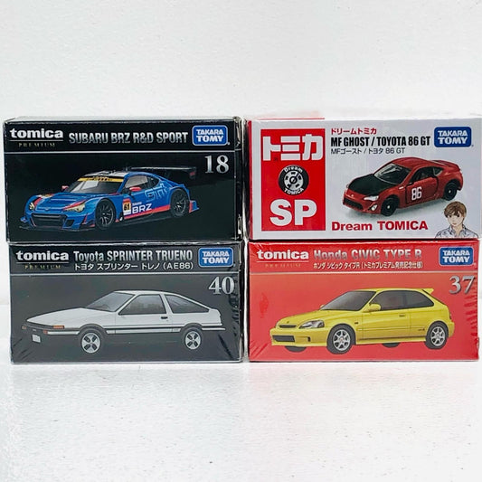 【中古】 「ドリームトミカSP」 おもちゃ・玩具 トヨタ86GT ホンダ シビック ほか 4点セット【加古川物流】