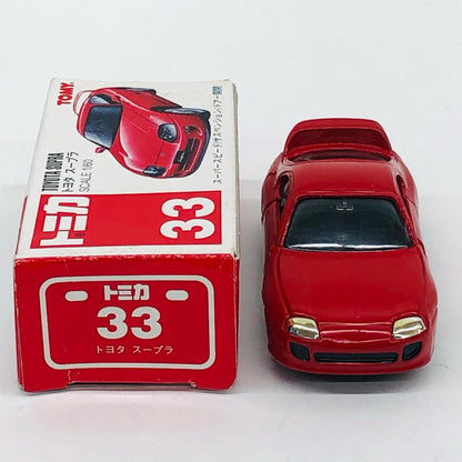 おもちゃ・玩具 「トミカ33」1/60トヨタ スープラ 1/60トヨタ スープラ No.33【加古川物流】