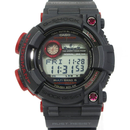 CASIO | カシオ G-SHOCK FROGMAN バーゼルワールド2011特別仕様モデル 限定200本 腕時計 GWF-T1000BS-1JR デジタル表示 タフソーラー電波時計 ブラック×レッド【三重本店】