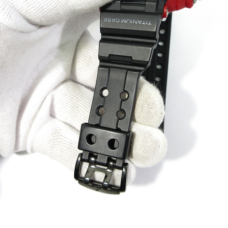 CASIO | カシオ G-SHOCK FROGMAN バーゼルワールド2011特別仕様モデル 限定200本 腕時計 GWF-T1000BS-1JR デジタル表示 タフソーラー電波時計 ブラック×レッド【三重本店】