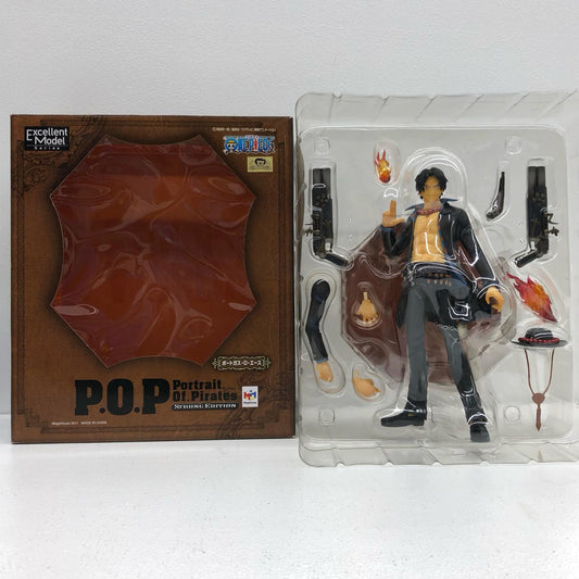 【中古】 エース「ワンピース」P.O.P“STRONGEDITION”【フィギュア】