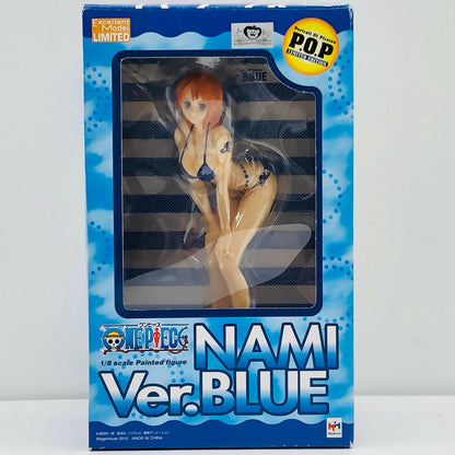 【中古】 ナミVer.BLUE「ワンピース」エクセレントモデル【フィギュア】
