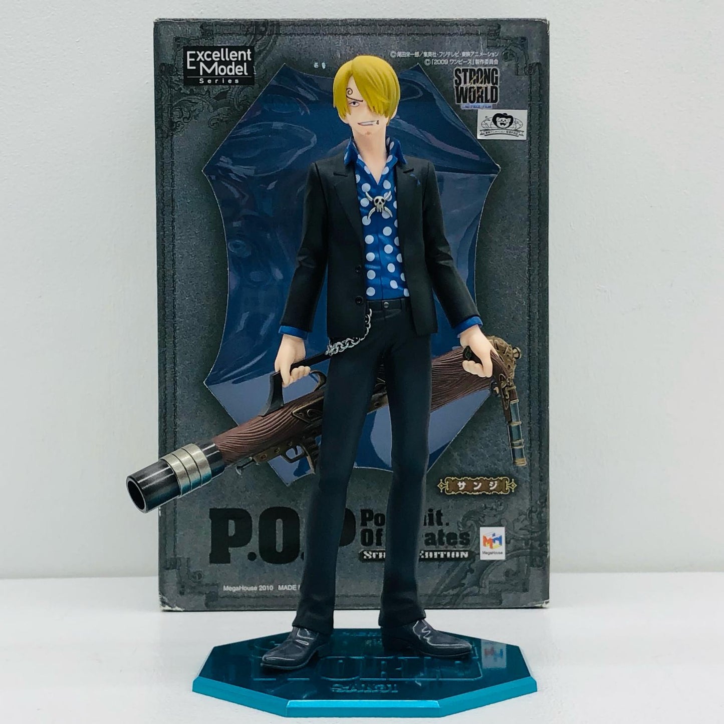【中古】 'サンジ「ワンピースSTRONGWORLD」エクセレントモデルP.O.P“STRONGEDITION”'【フィギュア】