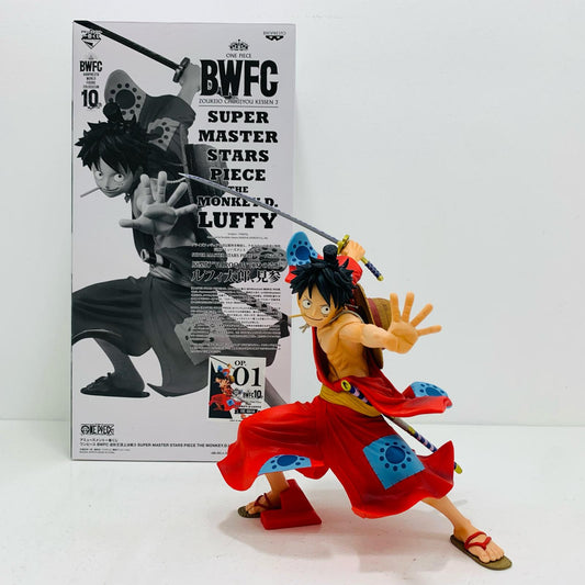 【中古】 'THEBRUSH賞ルフィ(ブラシ彩色)フィギュア「BWFC造形王頂上決戦3/SUPERMASTERSTARSPIECE/THEMONKEY.D.LUFFY/アミューズメント一番くじワンピース」'【フィギュア】