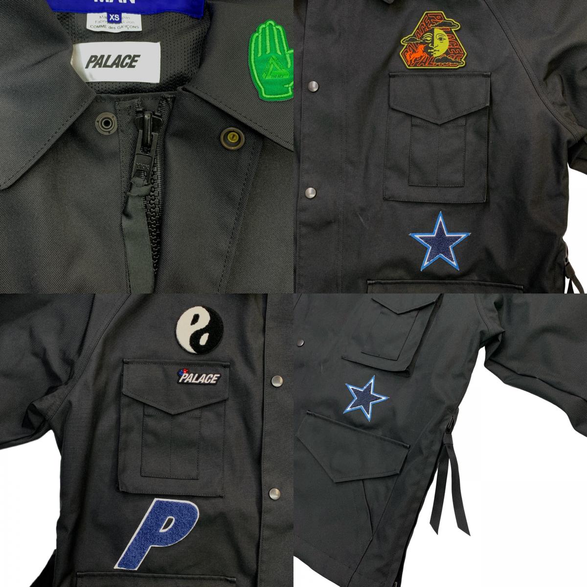 JUNYA WATANABE | ジュンヤワタナベ PALACE SKATEBORADS W-NAME MILITALY JACKET その他アウター ブラック サイズ：XS
