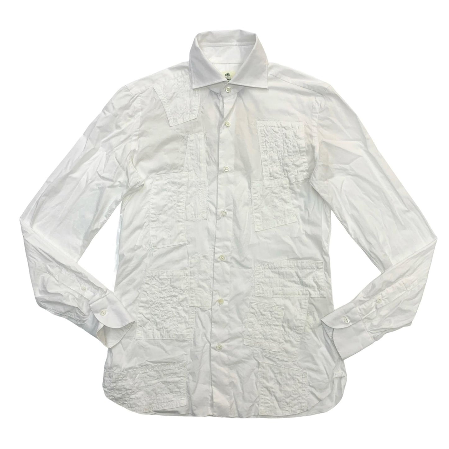 JUNYA WATANABE | ジュンヤワタナベ PATCHWORK SHIRT 長袖シャツ WO-B002 ホワイト サイズ：XS【尾張小牧店】