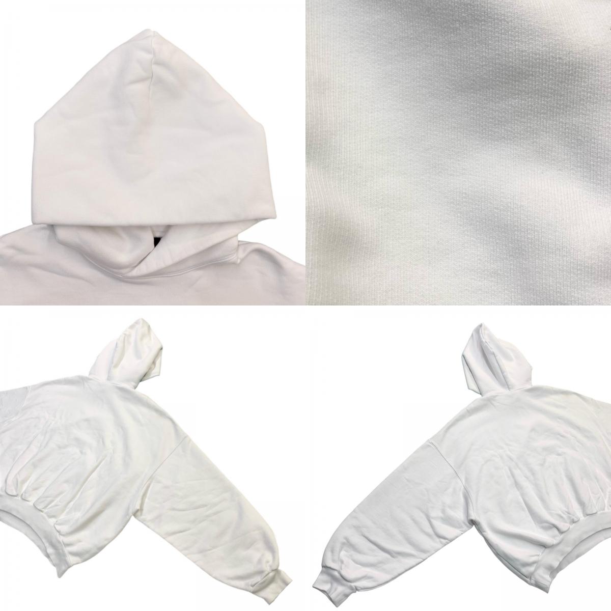 BALENCIAGA | バレンシアガ Adidas Large Fit Hoodie_712396TNVA91070 パーカー ホワイト サイズ：2【尾張小牧店】