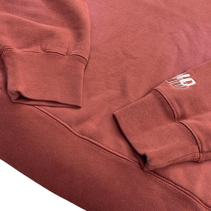 WIND AND SEA | ウィンダンシーウインダンシー SULFUR DYEING LOGO HALF ZIP スウェット WDS-O-ESD-27-Q1-CS-04 ボルドー/バーガンディー サイズ：M【尾張小牧店】